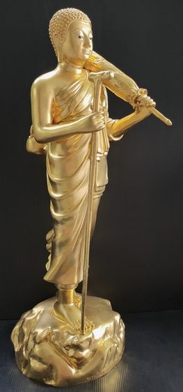 พระสีวลี วัดบางพลีใหญ่ใน ปิดทอง สูง 23 นิ้ว รูปที่ 2