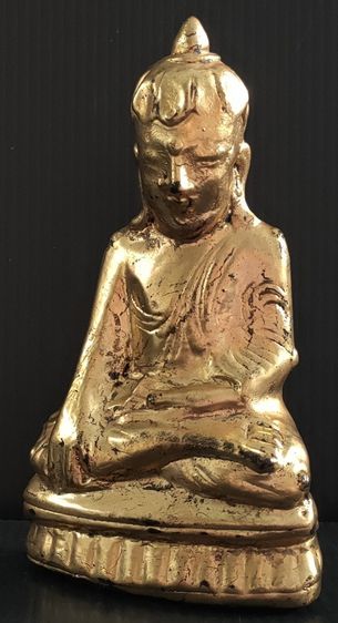 พระบัวเข็ม ใต้ฐานมีบัว มีปลา รูปที่ 3