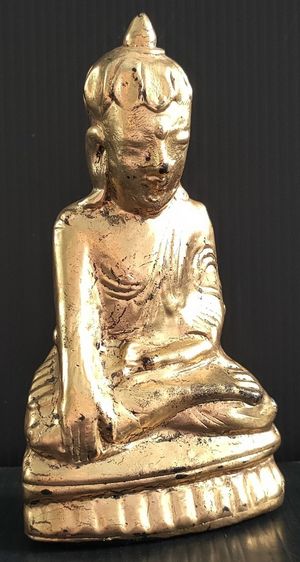 พระบัวเข็ม ใต้ฐานมีบัว มีปลา รูปที่ 2