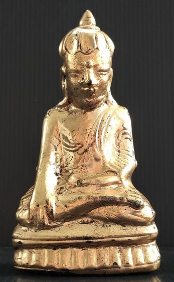 พระบัวเข็ม ใต้ฐานมีบัว มีปลา