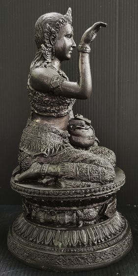 พระแม่นางกวักมหาเศรษฐี วัดพิกุลทอง  รูปที่ 5