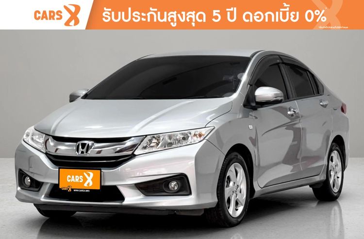 Honda City 2016 1.5 V Plus i-VTEC Sedan เบนซิน ไม่ติดแก๊ส เกียร์อัตโนมัติ บรอนซ์เงิน