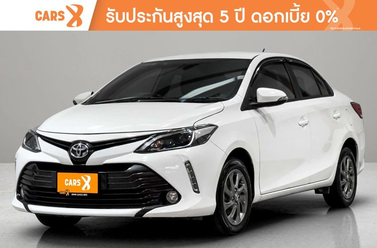 Toyota Vios 2020 1.5 Mid Sedan เบนซิน ไม่ติดแก๊ส เกียร์อัตโนมัติ ขาว