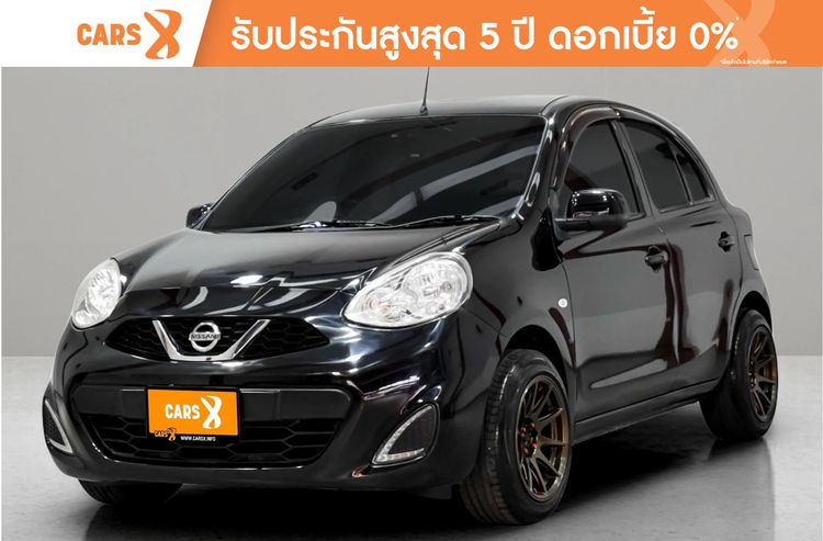 รถ Nissan March 1.2 E สี ดำ