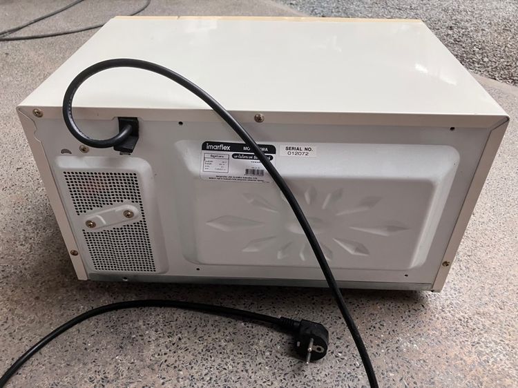 Microwave Imarflex รุ่น Top ปุ่มสัมผัสไม่ใช่แบบหมุน ขนาด 20 ลิตร สภาพดีใช้งานได้ปกติ รูปที่ 8