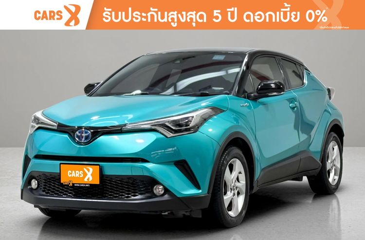 Toyota C-HR 2018 1.8 HV Hi Sedan เบนซิน ไม่ติดแก๊ส เกียร์อัตโนมัติ เขียว