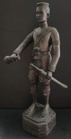 สมเด็จพระนเรศวรมหาราช  สูง 18.5 นิ้ว รูปที่ 3