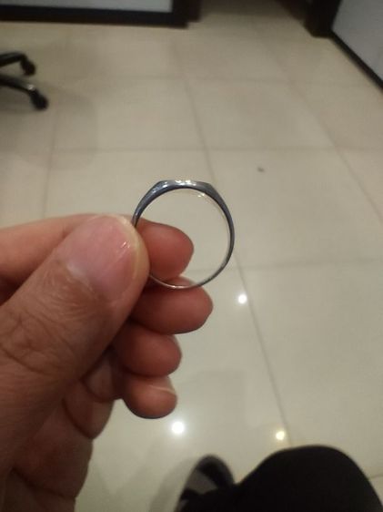 แหวนเงินแท้ฝังทับทิม รูปที่ 5