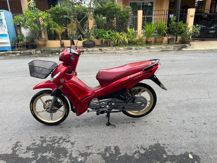 Yamaha รุ่น Finn115i ล้อแม็ก รุ่นท็อป ปี66 รถเครื่องดี สภาพพร้อมใช้งานต้องมาลองครับ