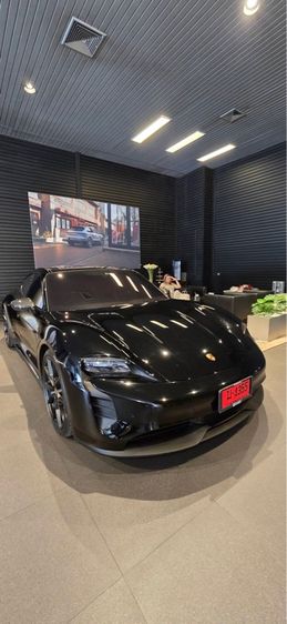 รถ Porsche Taycan Turbo S 4WD สี ดำ