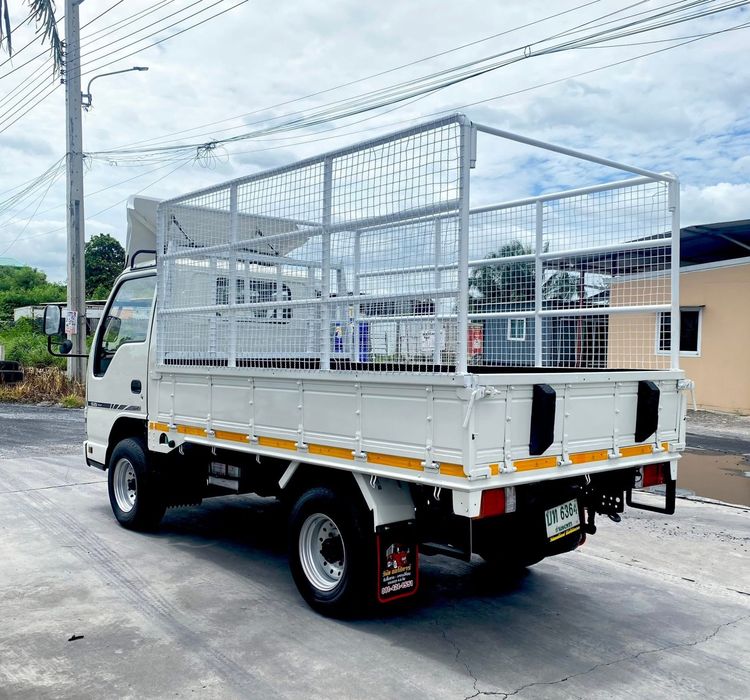 รถ  ISUZU NKR  100 แรง เทอร์โบ  รถห้างแท้ (4 ล้อไม่ติดเวลา) ปี 2550  แหนบหน้า เพลาลอย  กะบะคอกสูง ยาว 3.20 ม. รูปที่ 4