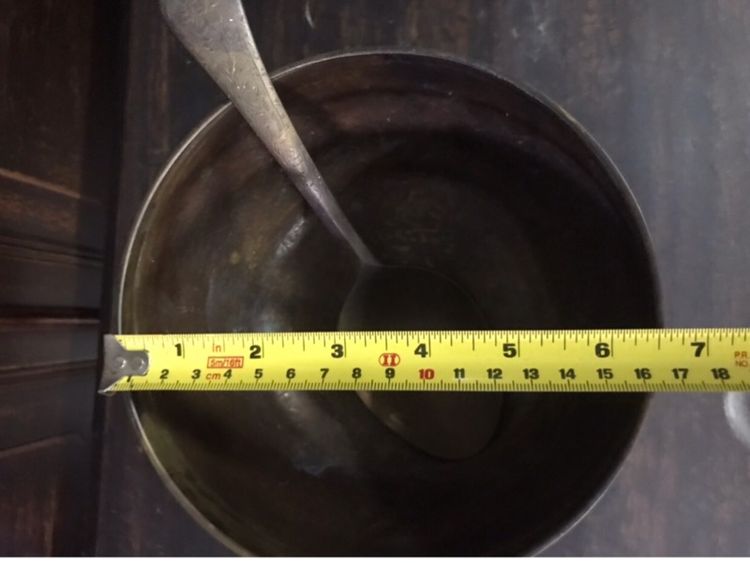 ขันทองเหลืองตอกลาย รูปที่ 7