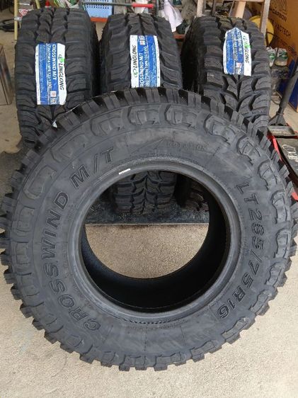 ยางใหม่ยางไทย LINGLONG MT 265-75-16 ปี25