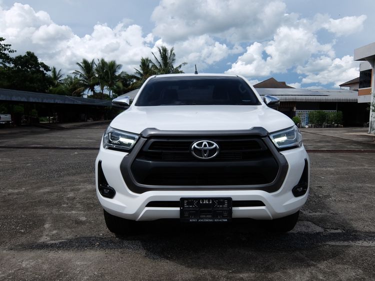 Toyota Hilux Revo 2020 2.4 Prerunner High Pickup ดีเซล ไม่ติดแก๊ส เกียร์อัตโนมัติ ขาว รูปที่ 3