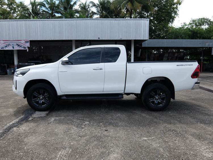 Toyota Hilux Revo 2020 2.4 Prerunner High Pickup ดีเซล ไม่ติดแก๊ส เกียร์อัตโนมัติ ขาว รูปที่ 4