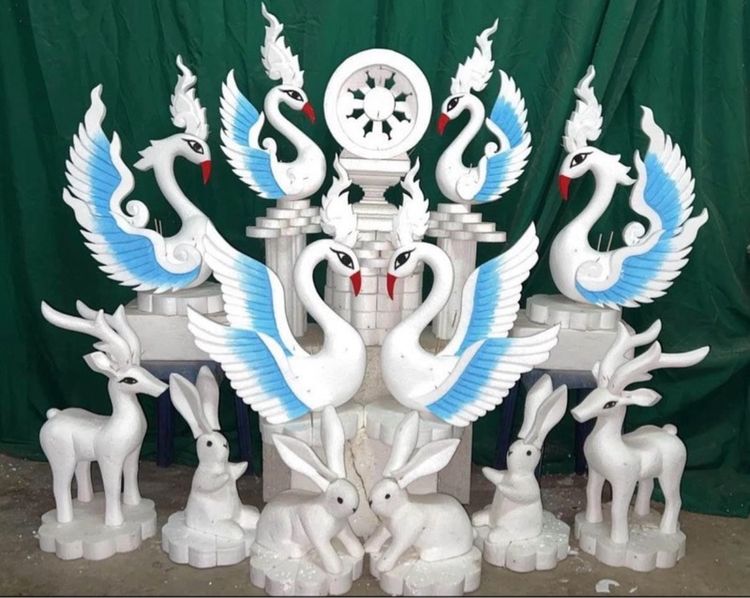 แกะสลักโฟมรูปแบบต่างๆ จัดส่งทั่วประเทศราคากันเองสอบถามได้ รูปที่ 5