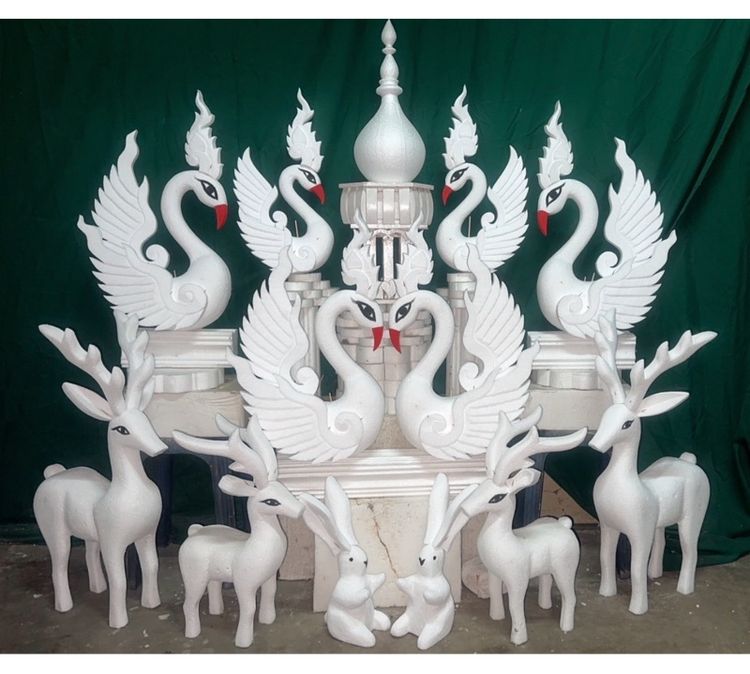 แกะสลักโฟมรูปแบบต่างๆ จัดส่งทั่วประเทศราคากันเองสอบถามได้ รูปที่ 2