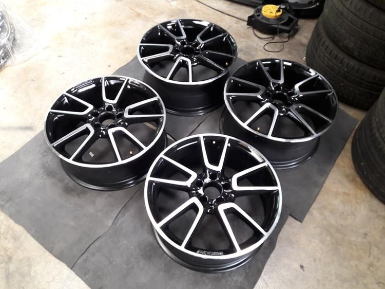 ล้อเบ็นซ์ ล้อBenz C-Class W205 AMG แท้ ลายยูเบี้ยว ขอบ19" ใส่ Benz ได้หลายรุ่น