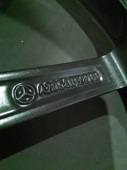 ล้อเบ็นซ์ ล้อBenz C-Class W205 AMG แท้ ลายยูเบี้ยว ขอบ19" ใส่ Benz ได้หลายรุ่น รูปที่ 5