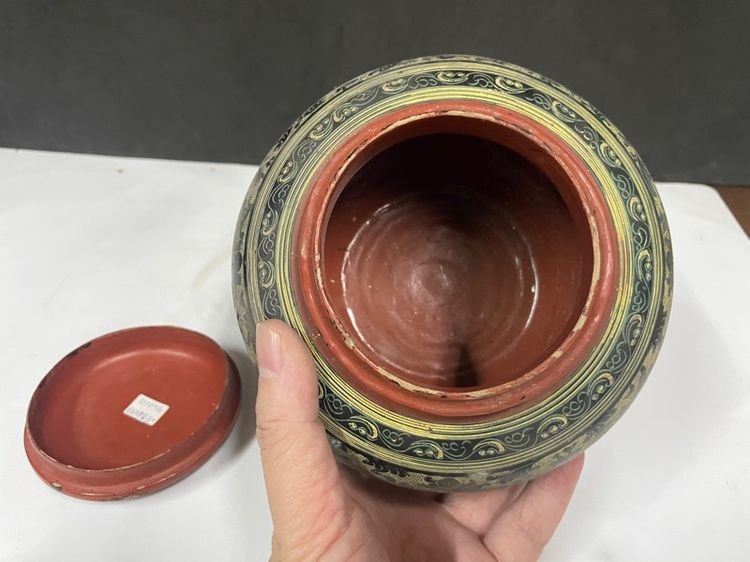 แลคเกอร์แวร์ ศิลปะพม่า สวยสมบูรณ์ รูปที่ 10