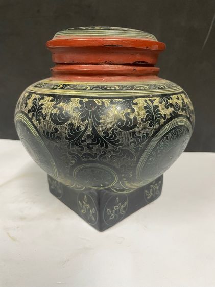 แลคเกอร์แวร์ ศิลปะพม่า สวยสมบูรณ์ รูปที่ 4