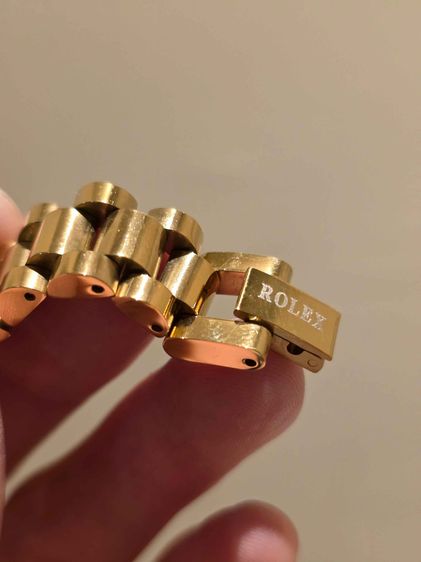 สร้อย ข้อมือ ROLEX สวยของเก่าเก็บ หายาก รุ่นเก่า ขายตามสภาพ พร้อมส่งครับ ยาว  รูปที่ 7