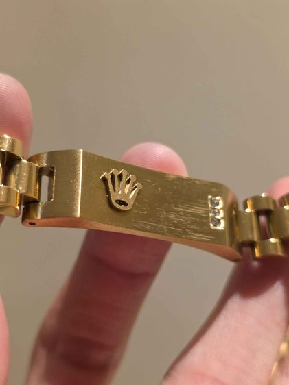 สร้อย ข้อมือ ROLEX สวยของเก่าเก็บ หายาก รุ่นเก่า ขายตามสภาพ พร้อมส่งครับ ยาว  รูปที่ 5