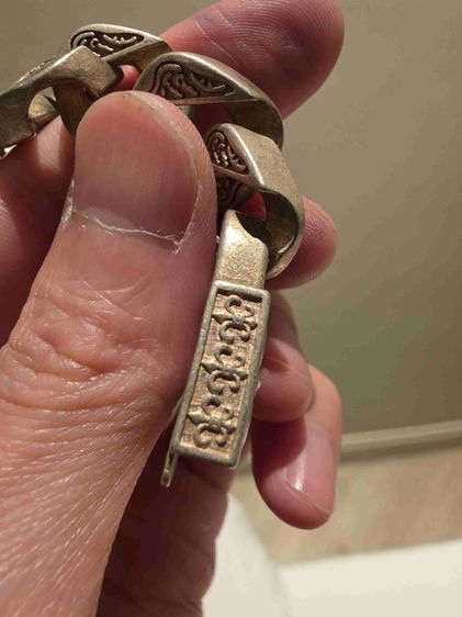 สร้อย ข้อมือ ลาย ฮาเล่ Harley-Davidson สวยหายาก รุ่นเก่า เขียน 925 หนาๆ หนักๆ อย่างดี ขายตามสภาพ พร้อมส่งครับ รูปที่ 12