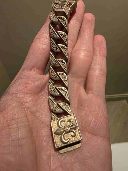 สร้อย ข้อมือ ลาย ฮาเล่ Harley-Davidson สวยหายาก รุ่นเก่า เขียน 925 หนาๆ หนักๆ อย่างดี ขายตามสภาพ พร้อมส่งครับ รูปที่ 4