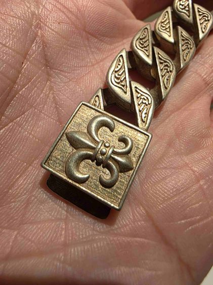 สร้อย ข้อมือ ลาย ฮาเล่ Harley-Davidson สวยหายาก รุ่นเก่า เขียน 925 หนาๆ หนักๆ อย่างดี ขายตามสภาพ พร้อมส่งครับ รูปที่ 5