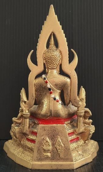 พระพุทธชินราช  กาหลั่ยทอง 2 นิ้ว รูปที่ 5