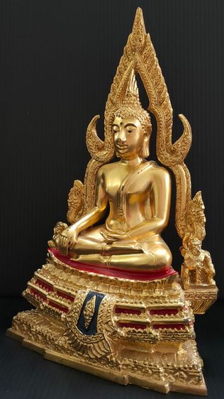 พระพุทธชินราช ปิดทอง  3 นิ้ว  รูปที่ 4