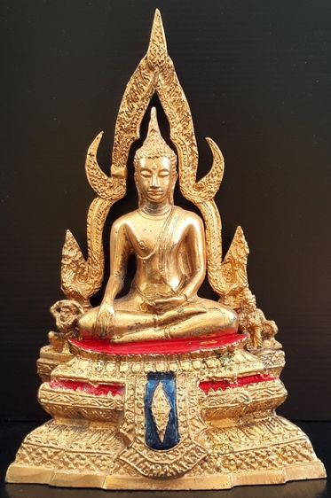 พระพุทธชินราช กาหลัยทอง 3 นิ้ว