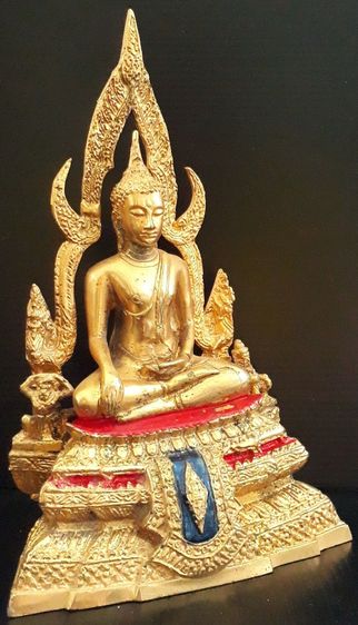 พระพุทธชินราช กาหลัยทอง 3 นิ้ว รูปที่ 3