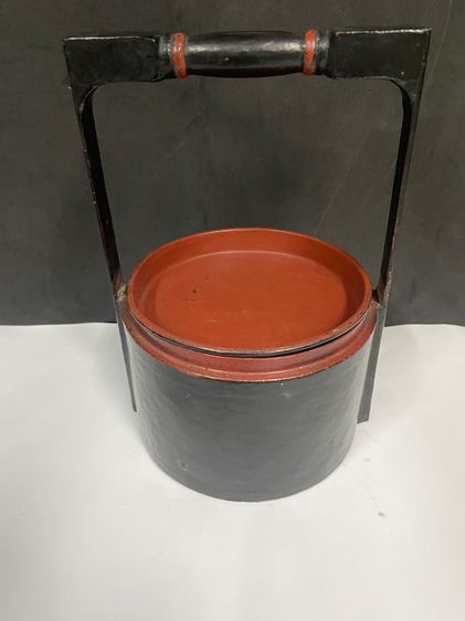 ปิ่นโตไม้ ศิลปะพม่า  รูปที่ 7