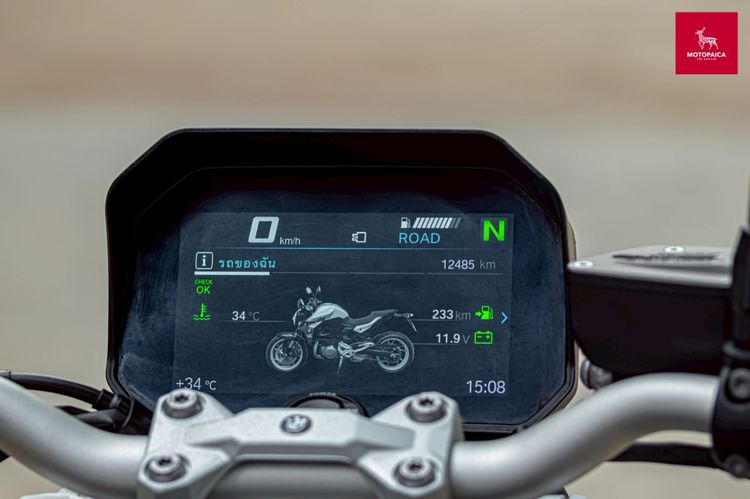 Bmw F900R ตัวใหม่ ปี2022 สีดำ เจ้าของเดียว วิ่ง12,000Km. รูปที่ 6