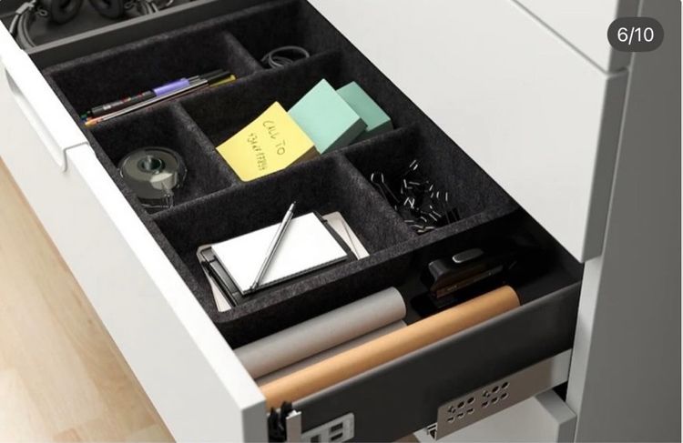 🔥 IKEA GALANT ลิ้นชักใส่ของใส่รหัสล็อคได้ รูปที่ 6