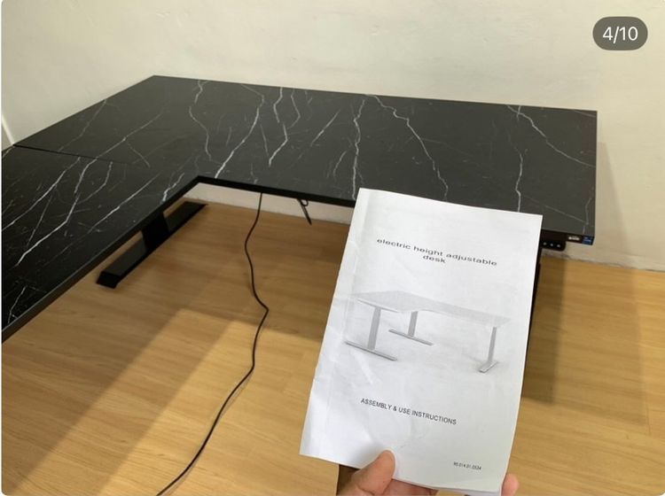 🔥Ergotrend gen3 โต๊ะทำงานเพื่อสุขภาพสภาพใหม่มากๆค่ะเพิ่งซื้อได้หนึ่งปีกว่ามีประกัน3ปีนะคะ รูปที่ 4