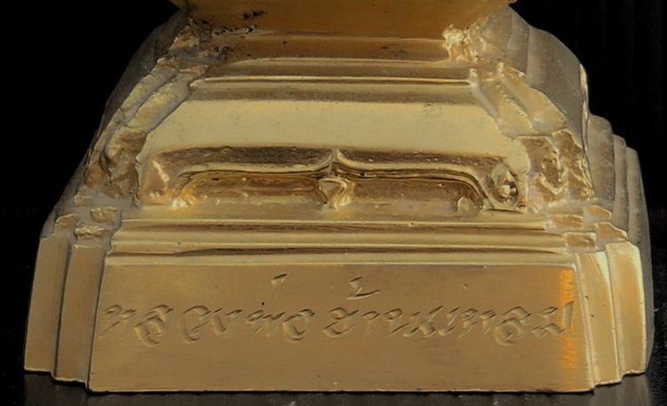 หลวงพ่อบ้านแหลม   สูง 11 นิ้ว   กาหลั่ยทอง รูปที่ 6