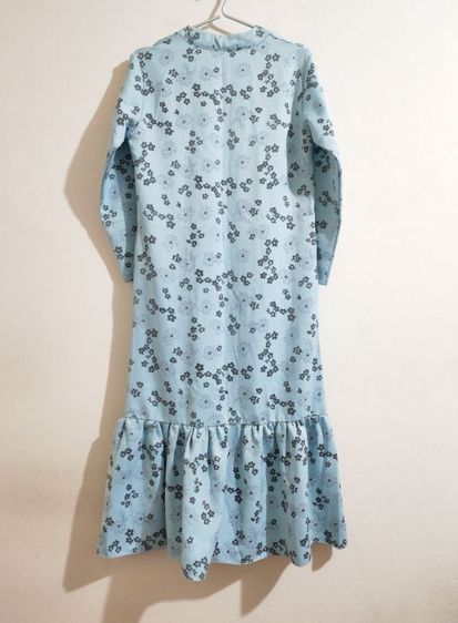 เดรสสไตล์ญี่ปุ่น สีฟ้า รูปที่ 8