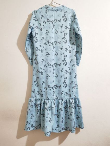 เดรสสไตล์ญี่ปุ่น สีฟ้า รูปที่ 9