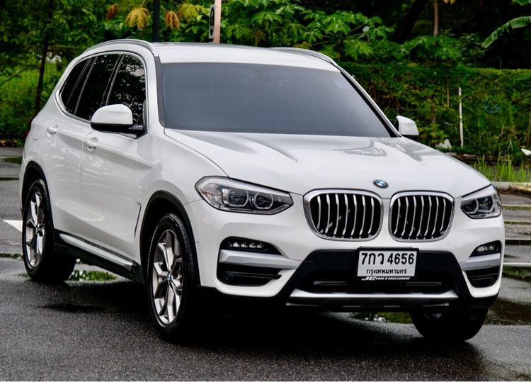 รถ BMW X3 2.0 xDrive30e M Sport 4WD สี ขาว