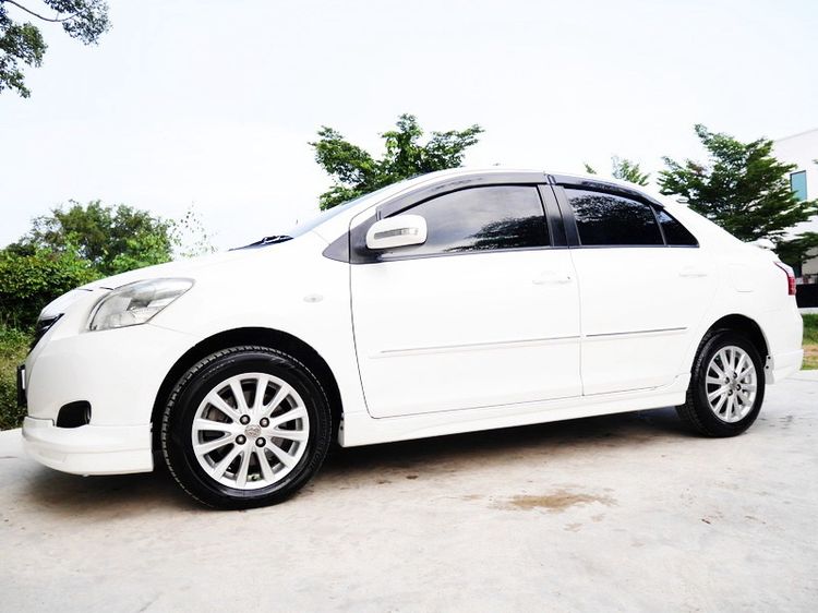 Toyota Vios 2011 1.5 ES Sedan เบนซิน ไม่ติดแก๊ส เกียร์อัตโนมัติ ขาว