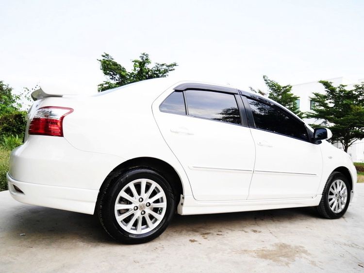 Toyota Vios 2011 1.5 ES Sedan เบนซิน ไม่ติดแก๊ส เกียร์อัตโนมัติ ขาว รูปที่ 4
