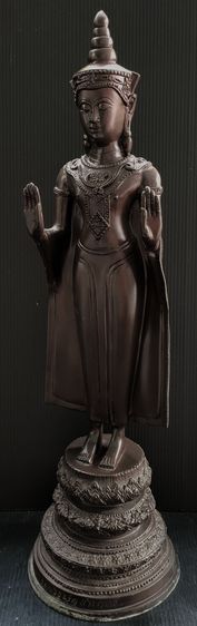 หลวงพ่อสัมฤทธิ์ วัดต้นสน เพชรบุรี  16 นิ้ว รูปที่ 4