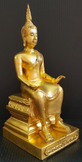 หลวงพ่อโต วัดตะพาน  ดินแดง รุ่นสร้างเจดีย์  รูปที่ 3