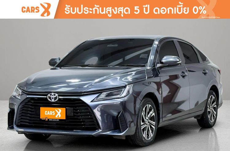 รถ Toyota Yaris 1.2 Smart สี เทา