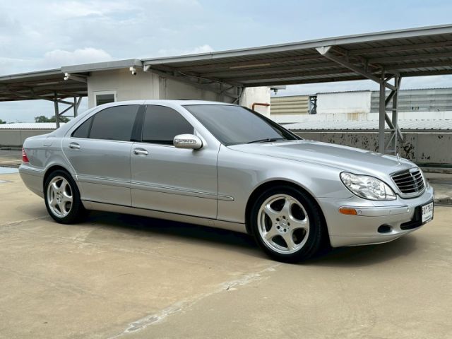Mercedes-Benz S-Class 2003 S500 Sedan เบนซิน ไม่ติดแก๊ส เกียร์อัตโนมัติ บรอนซ์เงิน รูปที่ 2