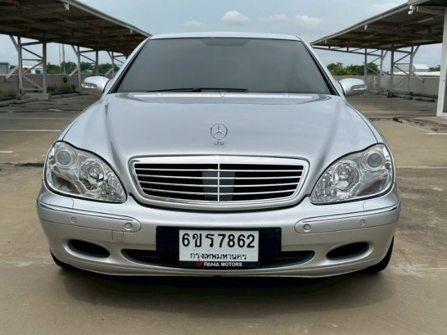 Mercedes-Benz S-Class 2003 S500 Sedan เบนซิน ไม่ติดแก๊ส เกียร์อัตโนมัติ บรอนซ์เงิน รูปที่ 3