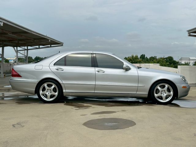Mercedes-Benz S-Class 2003 S500 Sedan เบนซิน ไม่ติดแก๊ส เกียร์อัตโนมัติ บรอนซ์เงิน รูปที่ 4